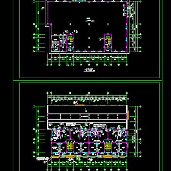 古建筑民居建筑施工图，建筑CAD图纸下载