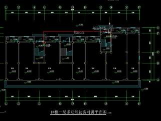 一栋5层的多层商住楼电气设计CAD施工图，多层商住楼CAD电气施工图下载
