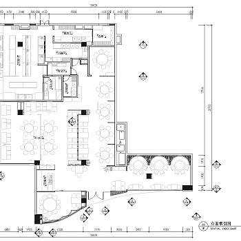 鑫客家万达店经典客家菜馆施工图