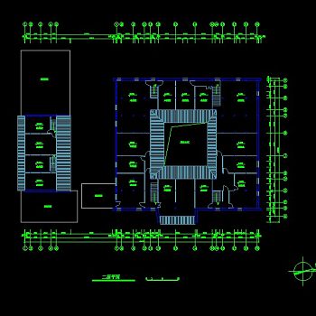 典型古居CAD建筑图，古居CAD建筑图纸下载