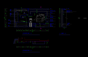 原创家装CAD施工图标准水电施工图，家装CAD设计图纸下载