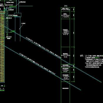 某三层地下室深基坑支护工程施工图图集，地下室深基坑支护工程建筑设计图纸