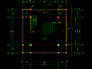 仿古寺庙CAD施工图，寺庙CAD建筑图纸下载