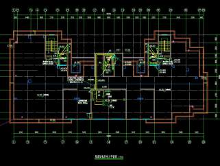 原创高层住宅楼全套电气CAD施工图，高层住宅楼电气建筑工程设计下载