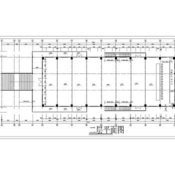 食堂综合楼扩出图CAD施工图纸下载