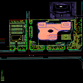 商业综合楼建筑施工图，商业综合楼CAD施工图纸下载