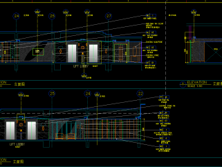 酒店CAD施工图，酒店CAD建筑图纸下载