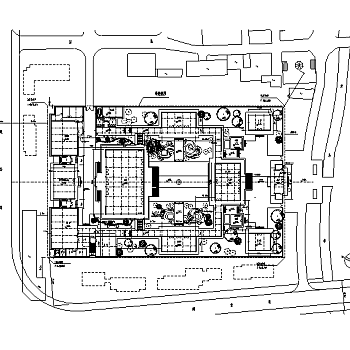 寺庙主配图建筑结构CAD施工图