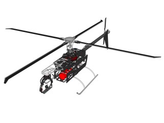 现代无人机su模型，无人机草图大师模型下载