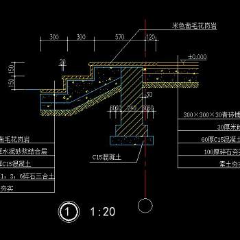 双木亭CAD施工图，双木亭CAD建筑图纸下载