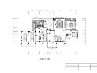 现代三层别墅精品CAD施工图和效果图下载