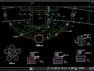 道路环境景观工程施工图，道路环境CAD景观设计规划