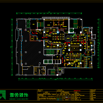 慢摇吧全套施工图 实景图，慢摇吧建筑CAD施工图纸下载