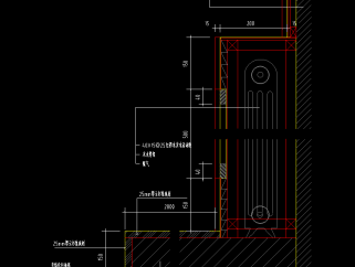 暖气罩全套详细的CAD图库，暖气罩CAD施工图纸下载