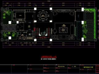 现代五层别墅CAD施工图，CAD建筑图纸免费下载