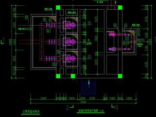 3万吨污水处理厂初步CAD设计图，污水处理厂CAD施工图下载
