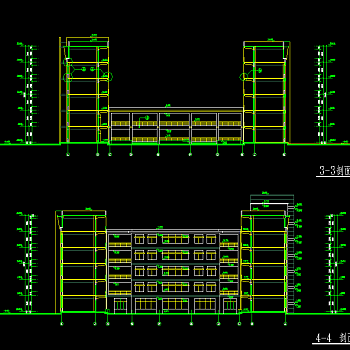 实验楼建筑施工图，实验楼CAD施工图纸下载