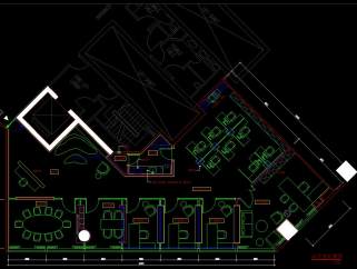 新加坡办事处CAD施工图效果图，CAD建筑图纸免费下载