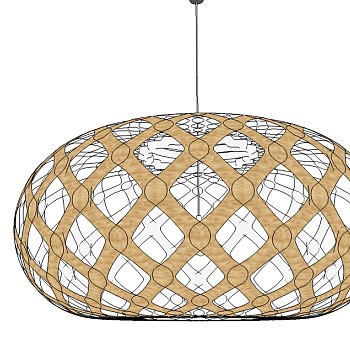 现代吊灯草图大师模型，吊灯sketchup模型