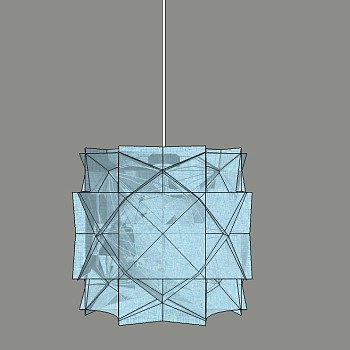 现代吊灯草图大师模型，吊灯sketchup模型