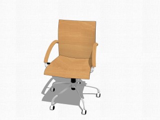 现代简约办公椅组合su模型，办公椅sketchup模型下载