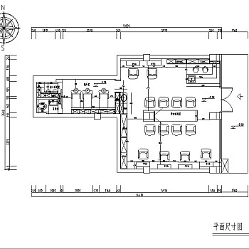 理发店设计装修施工案例