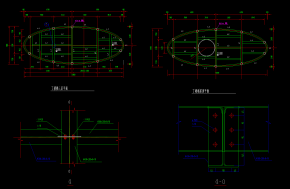 各种类型钢结构复杂楼梯结构设计施工图，楼梯CAD图纸下载