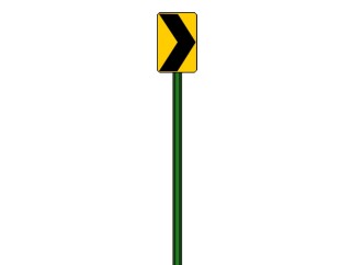 现代向右行使道路交通标志牌su模型下载、向右行使道路交通标志牌草图大师模型下载