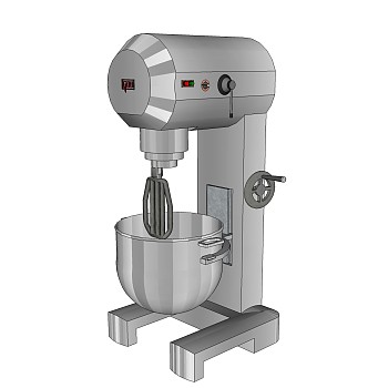 现代打蛋器草图大师模型，厨具sketchup模型下载