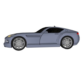 现代汽车免费su模型，汽车sketchup模型下载，汽车su素材下载