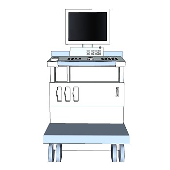 医疗设备草图大师模型，医疗设备skp模型，医疗设备su素材下载