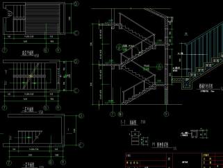 小别墅CAD平面布置图，别墅CAD设计图纸下载