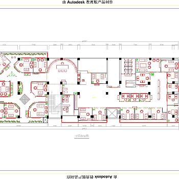 经七路茶楼CAD建筑设计图纸下载