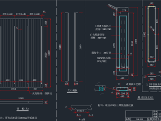 原创2019货架CAD模块，柜类施工图dwg文件下载