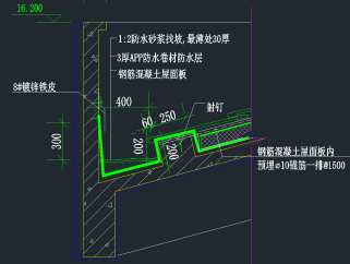 墙面节点CAD图块，墙面CAD建筑图纸下载