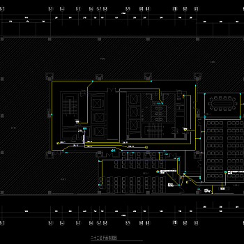 广西27层酒店酒店施工图，电气CAD施工图纸下载