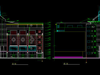 5层商业综合体建筑施工图，商业综合楼CAD施工图纸下载