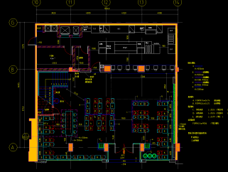 最新肯德基施工图，肯德基CAD施工图纸下载