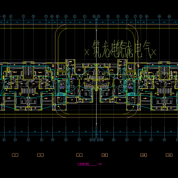 江苏高层住宅弱电智能化施工图，高层住宅电气CAD施工图纸下载