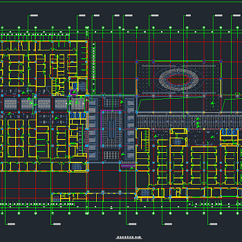 甲级医院4Fcad施工图下载、甲级医院4Fdwg文件下载
