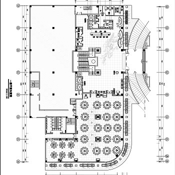 现代汽车休闲会所CAD施工图