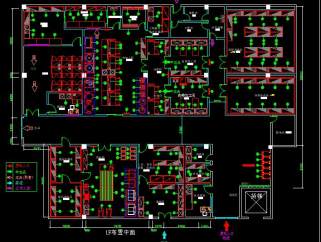 全套配餐中心CAD施工图，全套配餐中心建筑结构设计下载