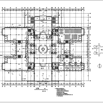 大学图书馆建筑设计含详图