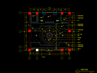二层樱花餐厅CAD施工图，餐厅CAD图纸下载