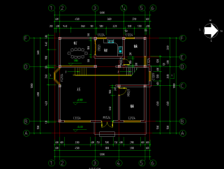 某二层别墅建筑结构施工图，别墅建筑工程下载