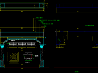 原创护墙板背景墙CAD图库，背景墙CAD设计图纸下载