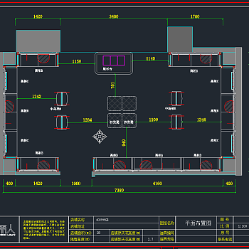 都市丽人店内衣店施工图CAD，内衣店CAD施工图纸下载