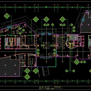 现代办公楼设计方案效果图CAD施工图物料书，CAD建筑图纸免费下载