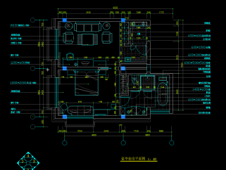 饭店改造施工图，饭店CAD平立面图下载
