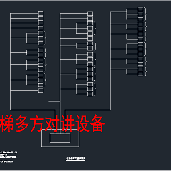 精品全套小区智能化系统弱电CAD图库，机房弱电CAD施工图纸下载